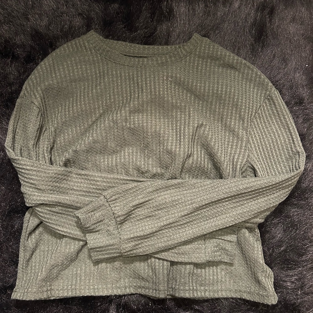 Olive Green Women's Sweater